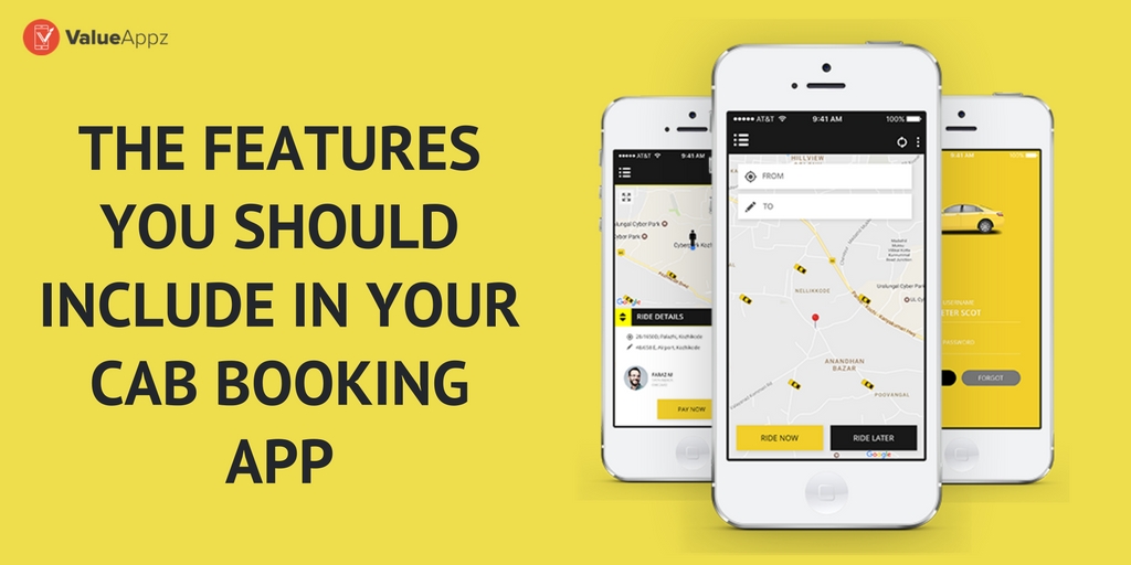 The Features You Should Include In Your Cab Booking App