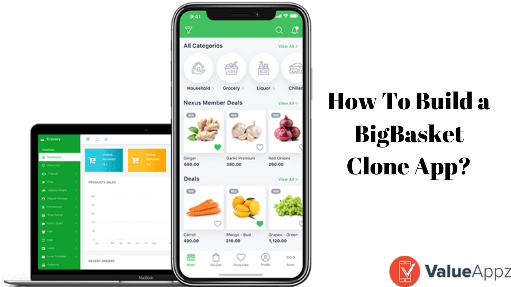 BigBasket clone app development