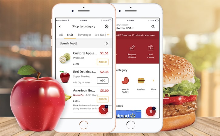 on demand grocery app