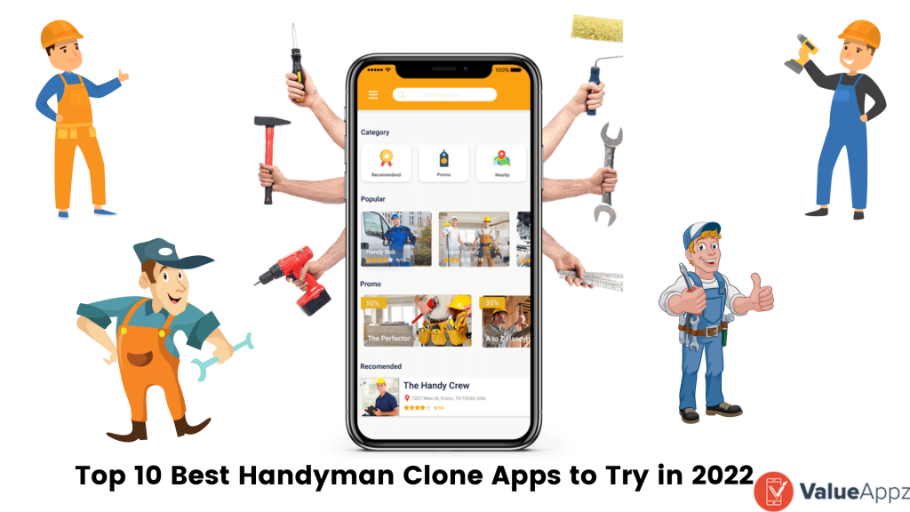 Top 10 Best Handyman Clone Home Service Apps to Try in 2022