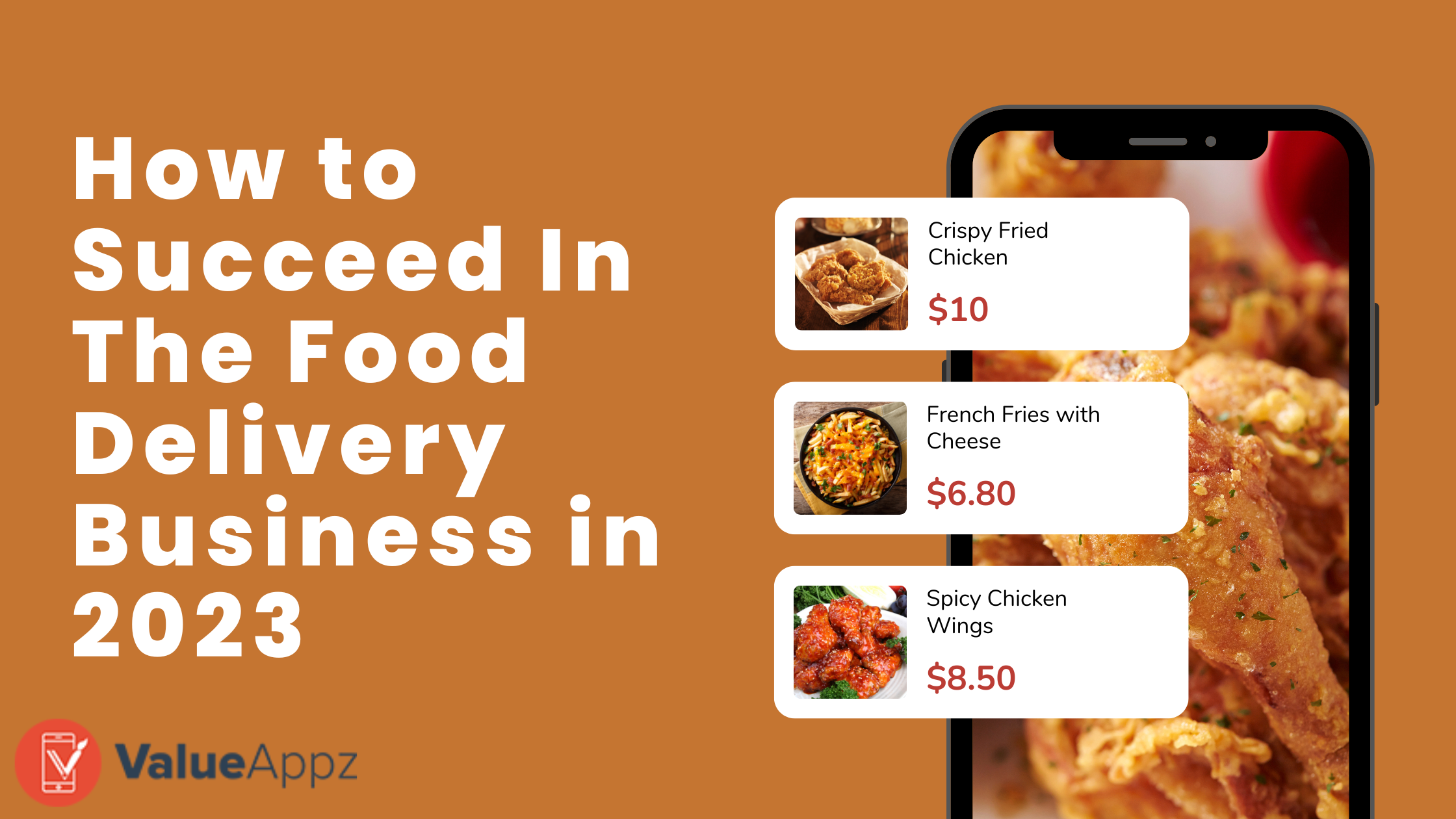food delivery app valueappz