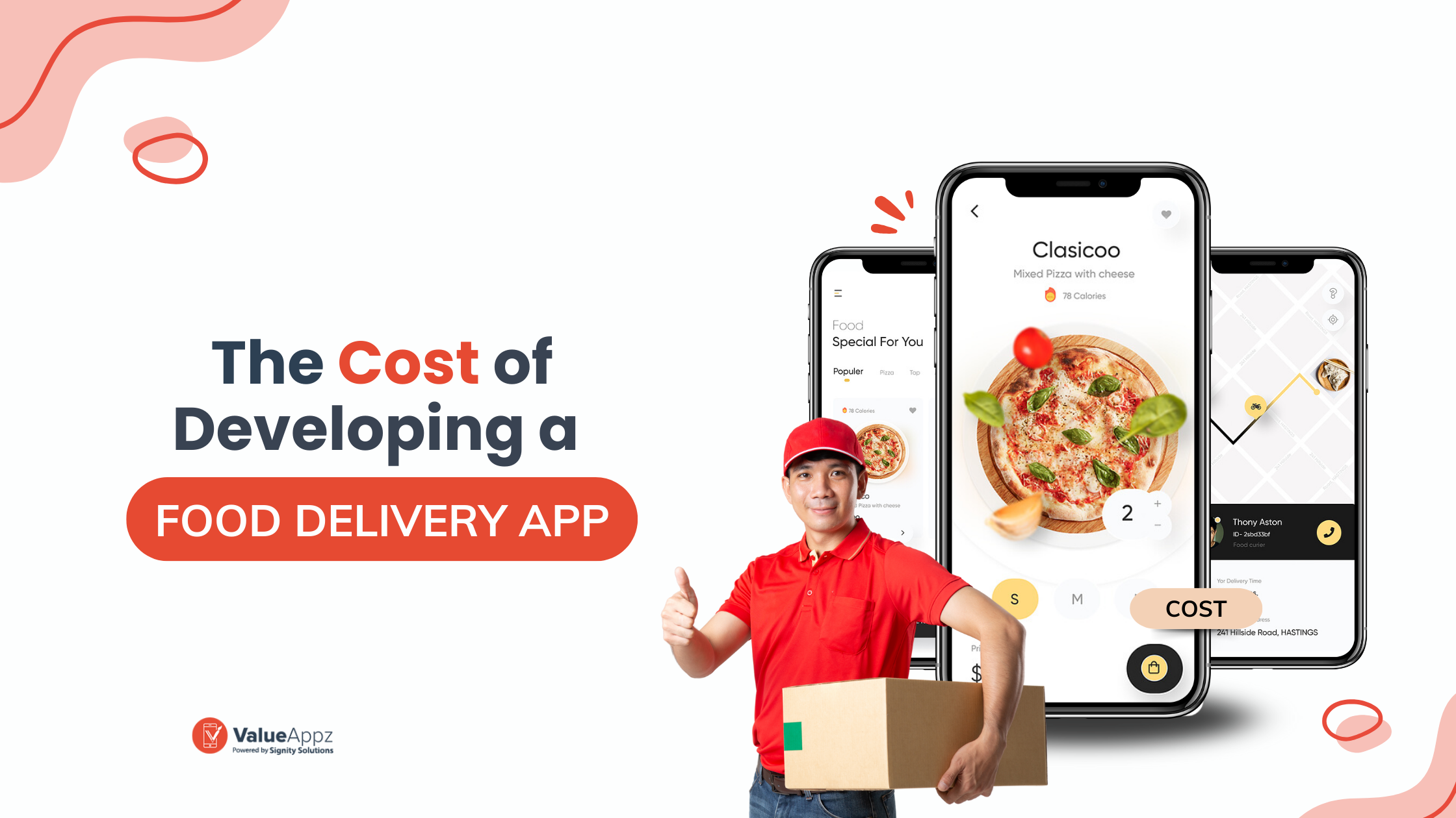 Cost of Developing a Food Delivery App