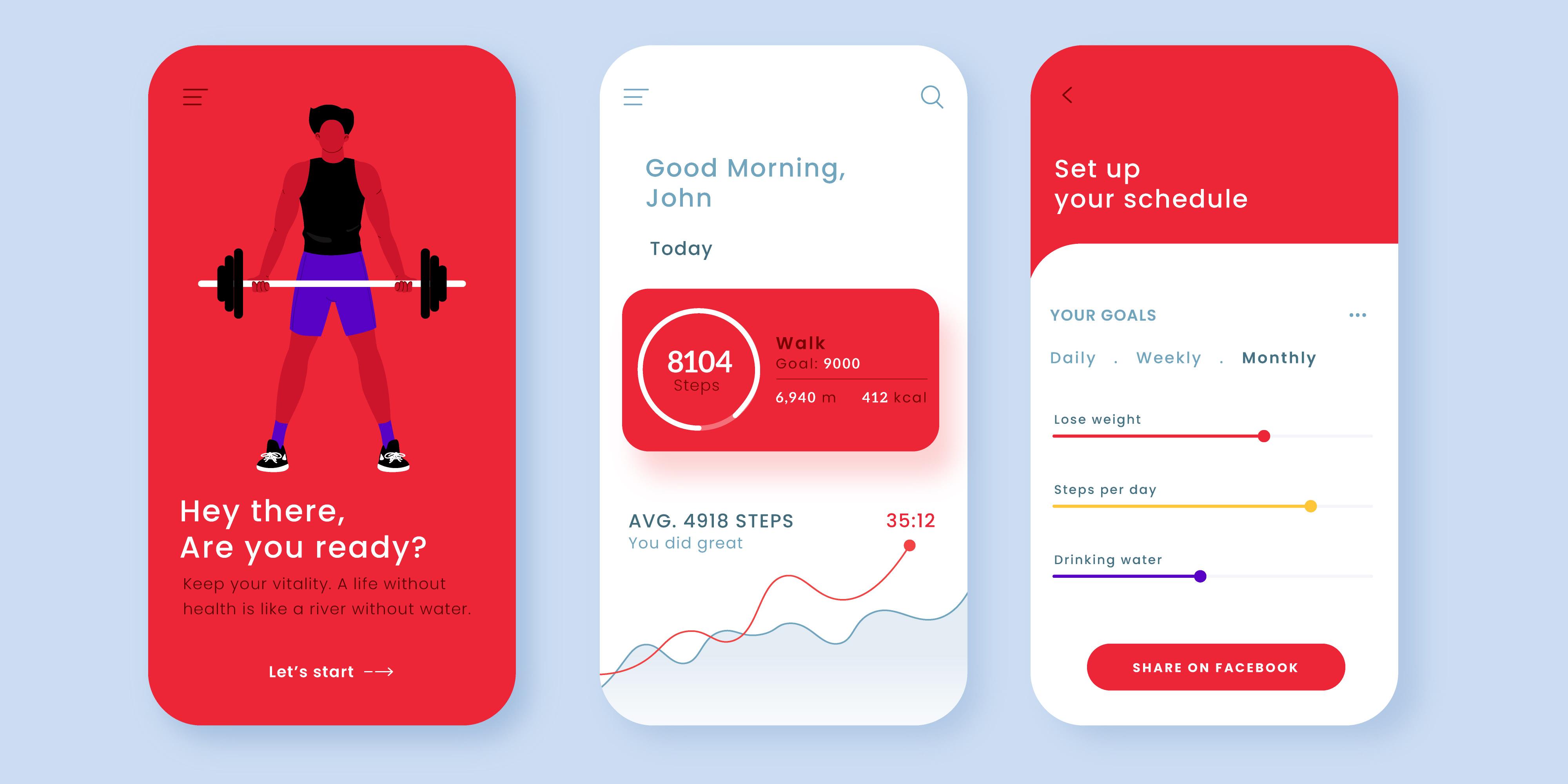 7 Steps To Create A Health and Fitness App...