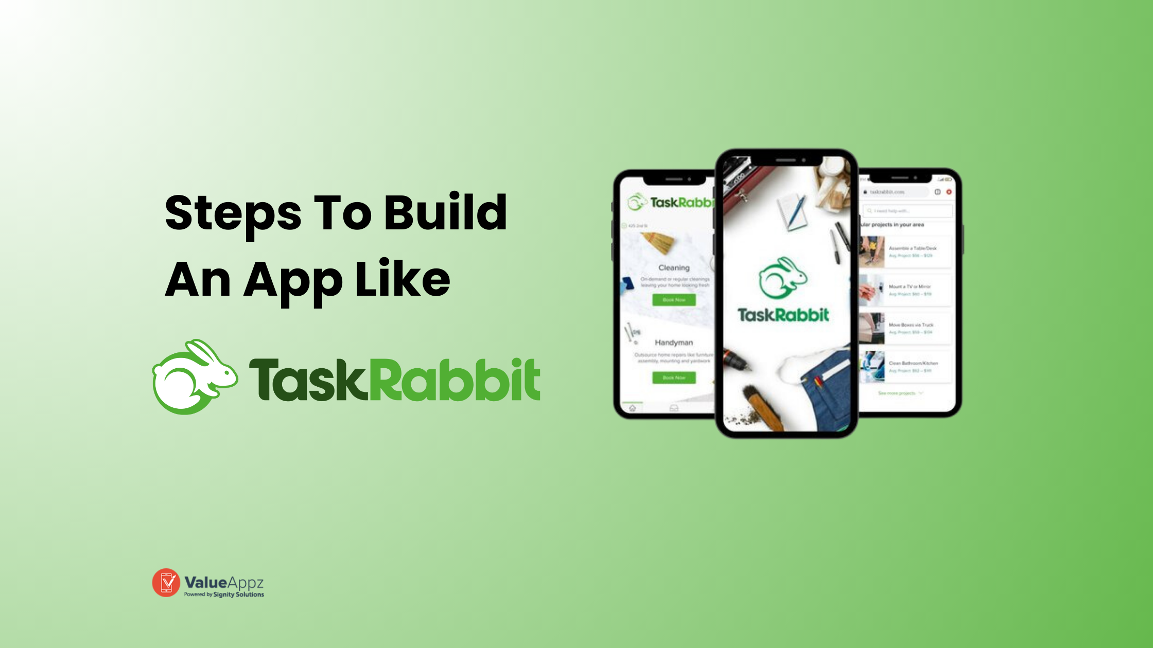 How To Build An On-Demand App Like TaskRabbit - ValueAppz