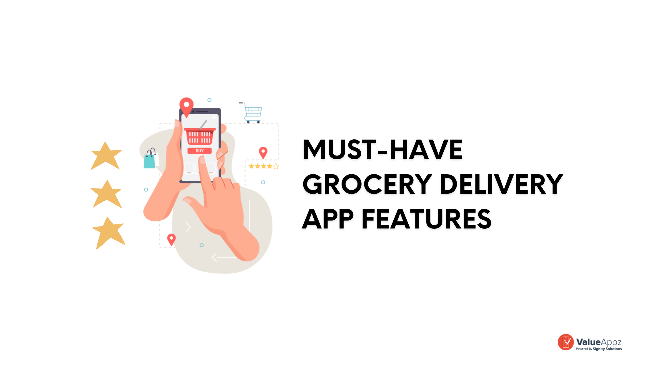 grocery delivery app features