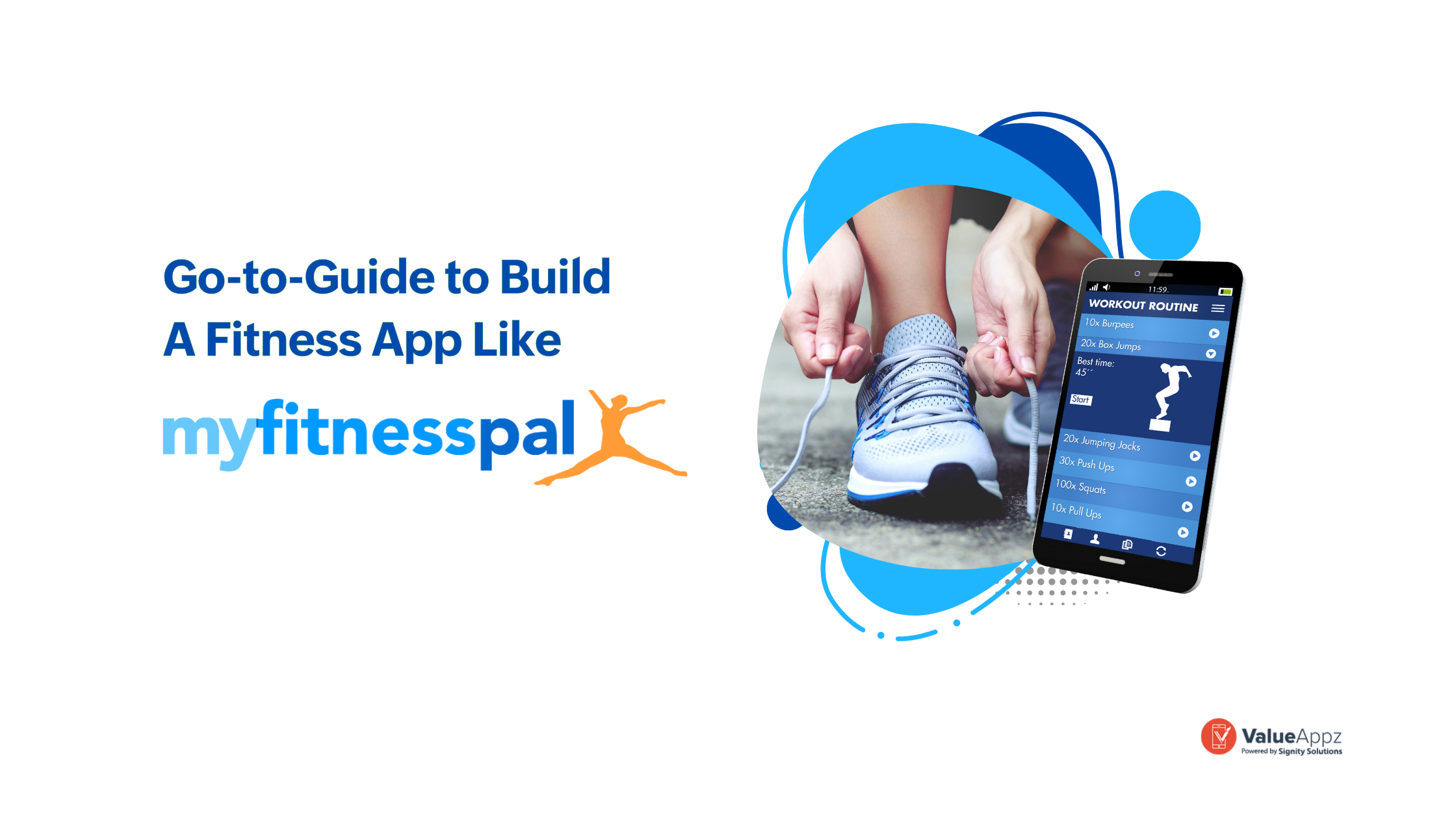 Guide to build an app like MyFitnessPal