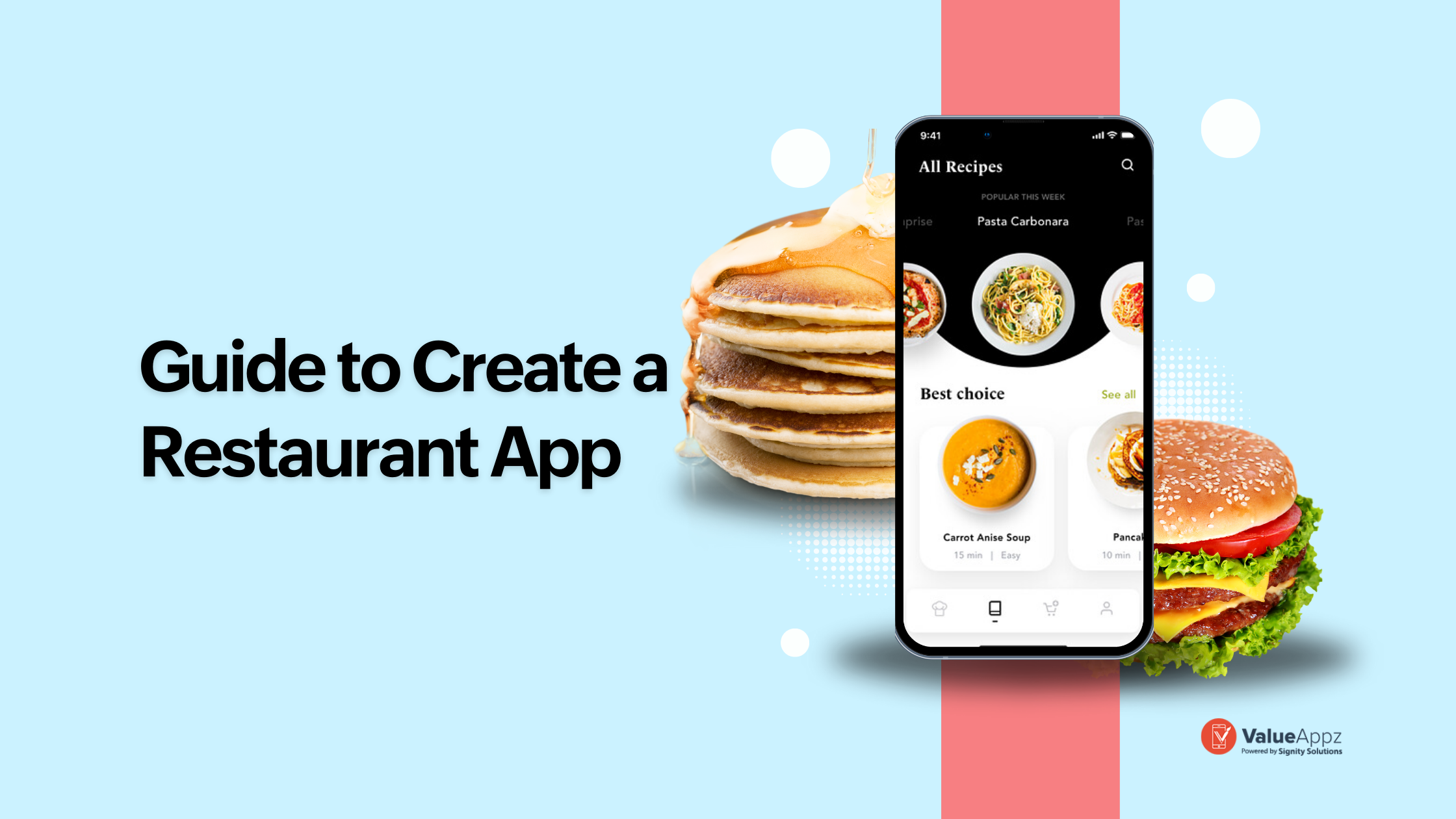 create a restaurant app
