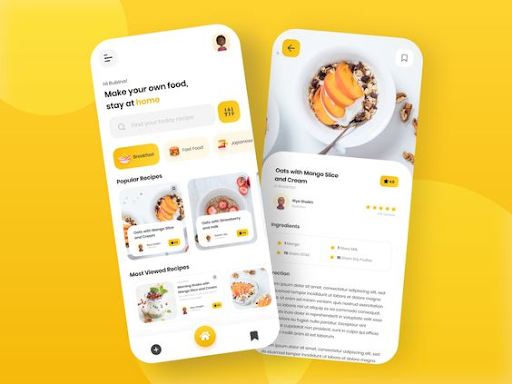cooking and recipe app