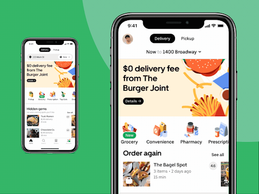 food delivery app