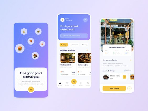 restaurant booking app