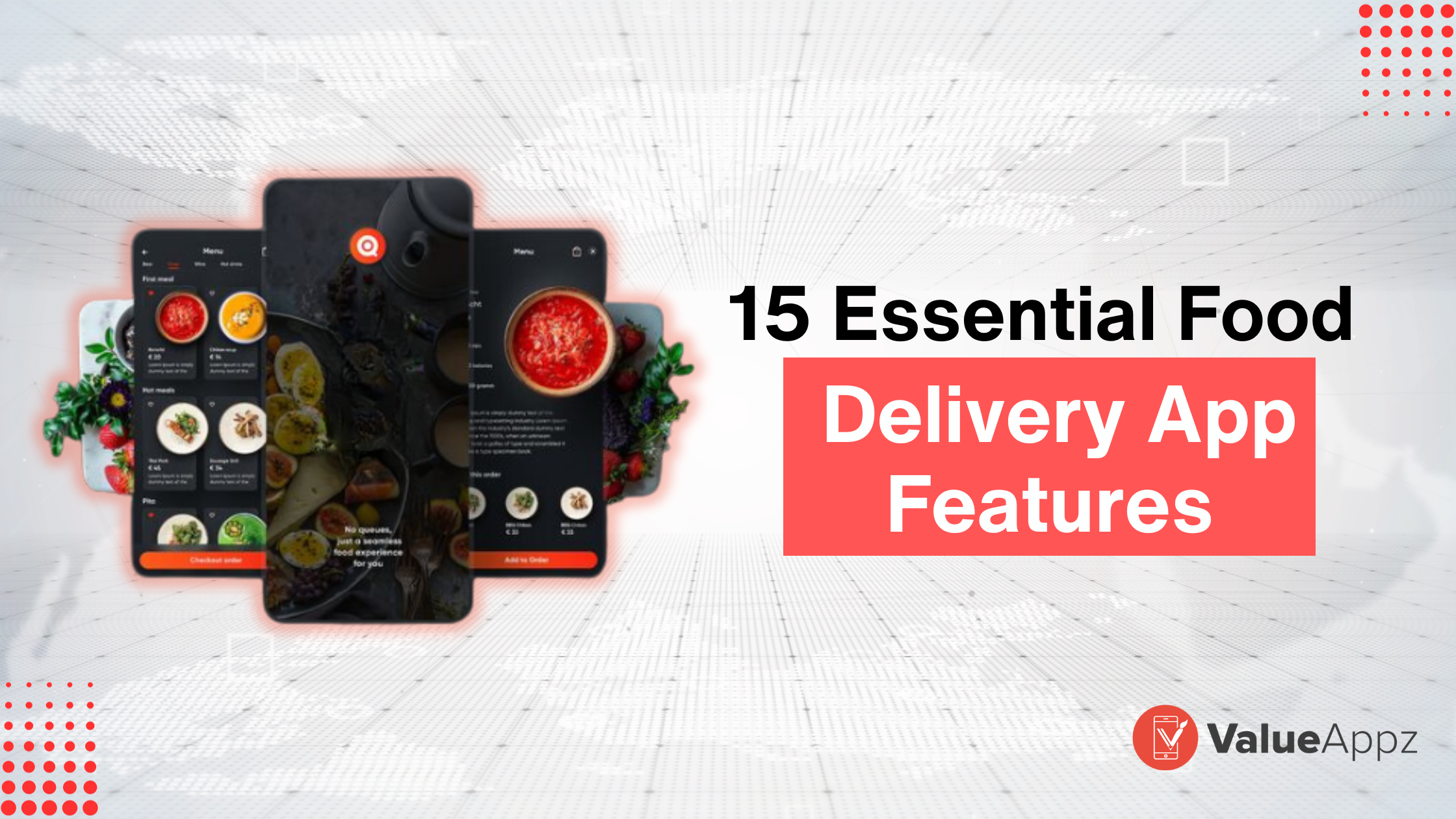 Essential Food Delivery App Features
