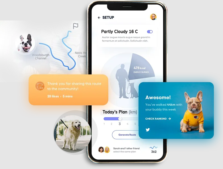 Dog Walking App