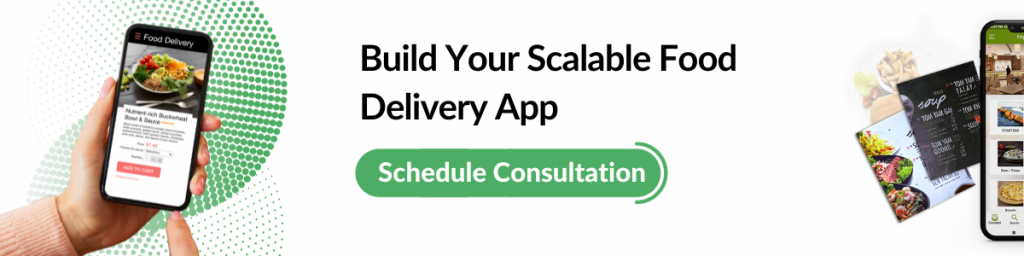 Scalable Food Delivery App Development