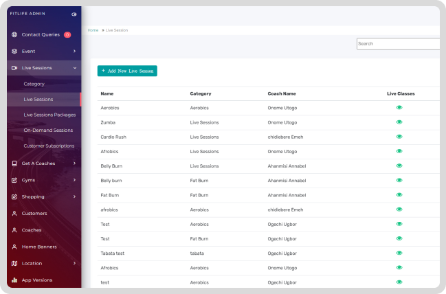 Admin Dashboard