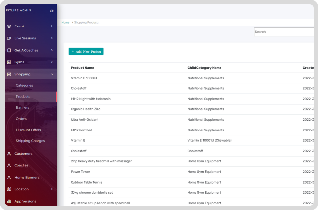 Admin Dashboard