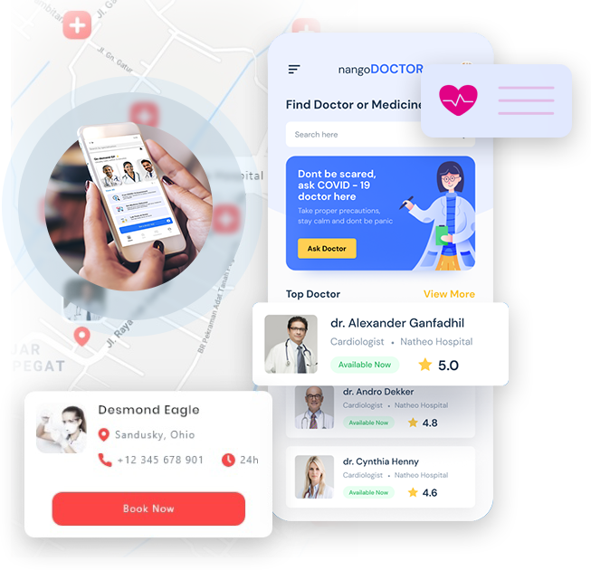 On-demand Healthcare App Design- For Patients & Doctors - UpLabs