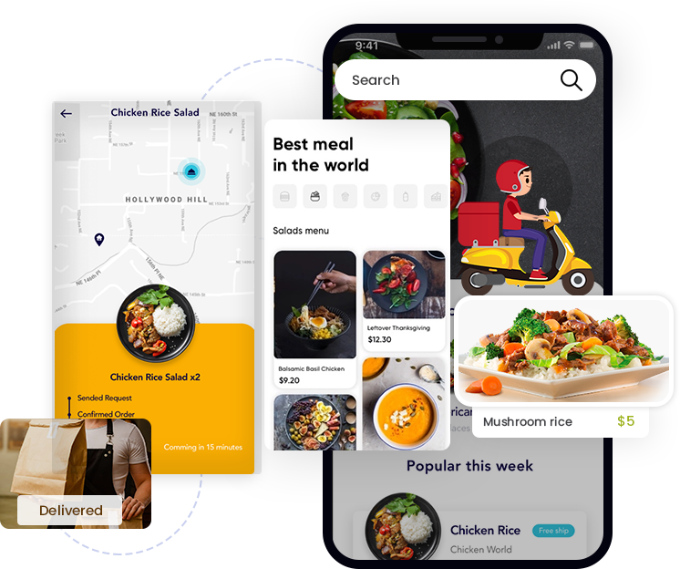 Building On-Demand Food Delivery Solutions 