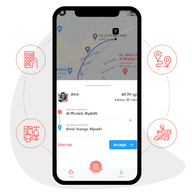 Delivery Agent App