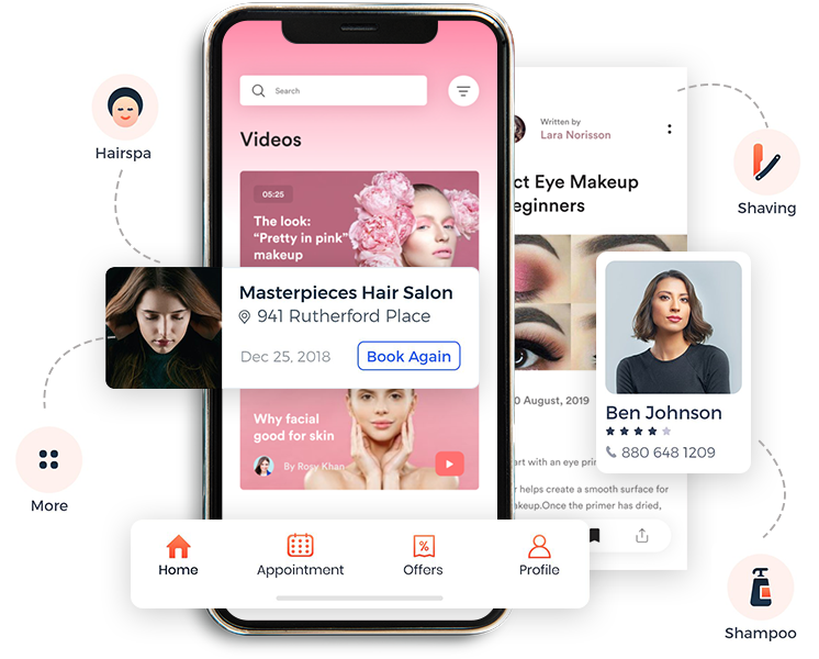 Launch Your Highly Interactive & Scalable Uber for Beauty Service App 