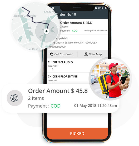 Delivery Agent App