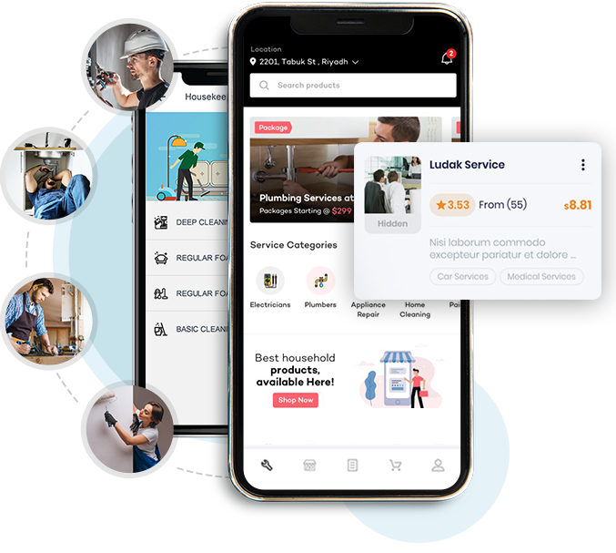 On Demand Home Services Marketplace
