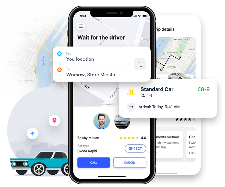 Get a Dedicated On Demand Taxi Service Platform